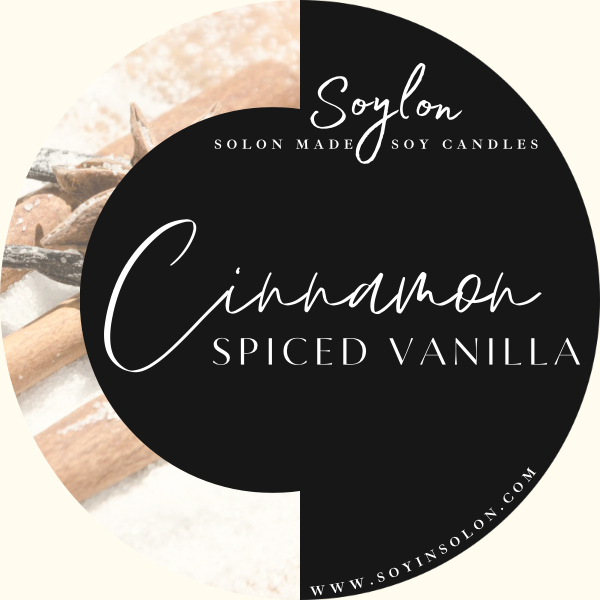 Cinnamon Spiced Vanilla Soy Candle